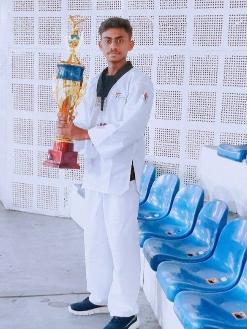 Aditya — Gold Medal, International Taekwondo Championship